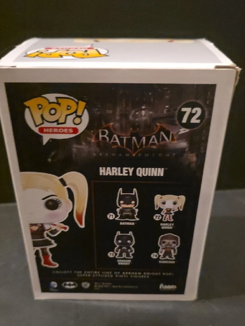 Funko Harley Quinn Pop! Vinyl Figure - Yellow with Red Tips - Picture 4 of 6